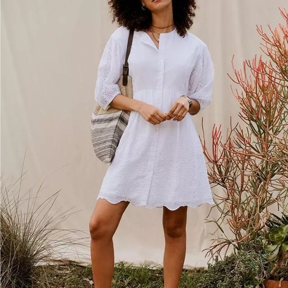 Matilda Jane Dresses & Skirts - Matilda Jane white Eyelet Dress NWT